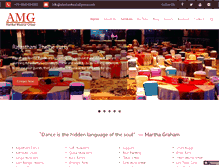 Tablet Screenshot of alankarmusicalgroup.com